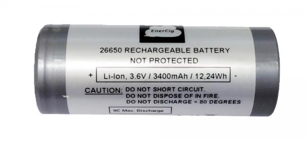 Li Ion 26650 - 3,6V - 3400mAh - 10C