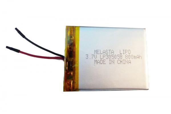 LiPO - LP305058 - 3,7V - 800mAh