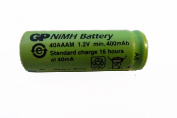 NiMh AAA 2/3 - 1,2V - 400mAh