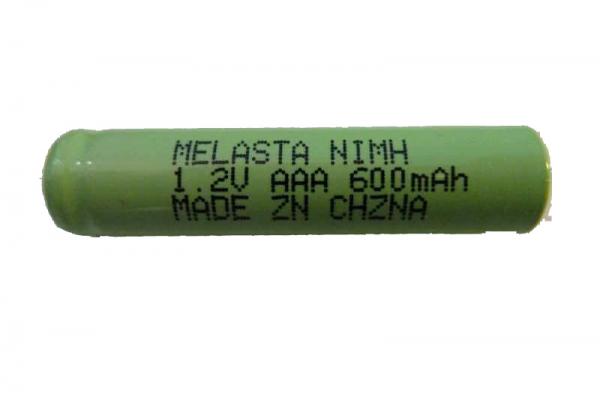 NiMh AAA - 1,2V - 600mAh