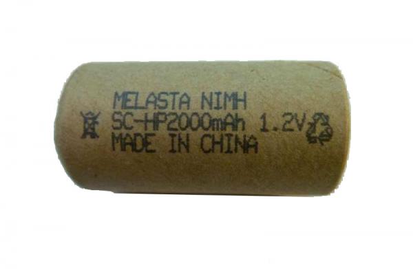 NiMh SC - 1,2V - 2000mAh - 10C