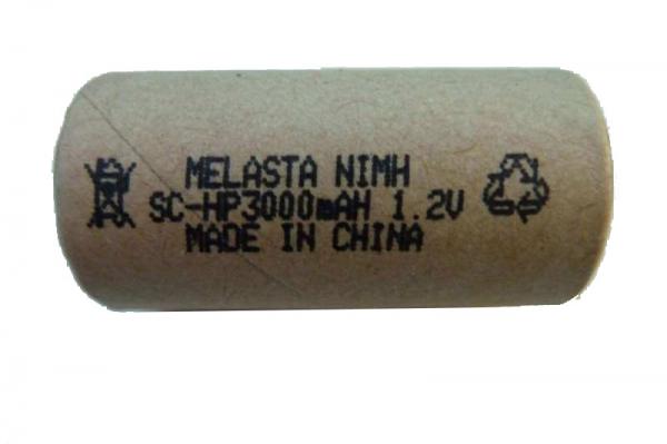 NiMh SC - 1,2V - 3000mAh - 10C